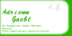 adrienn gaebl business card